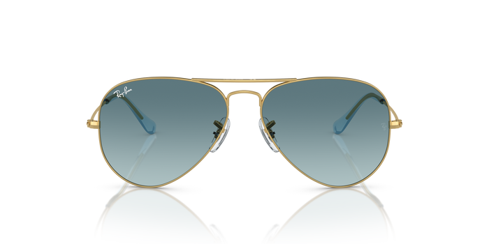 Солнцезащитные очки Ray-Ban AVIATOR LARGE METAL RB3025 001/3M 55 14 — Изображение 2