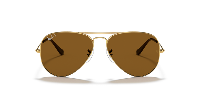 Ray-Ban RB3025 001/57 62 14 金属飞行员太阳镜 — 图片 2