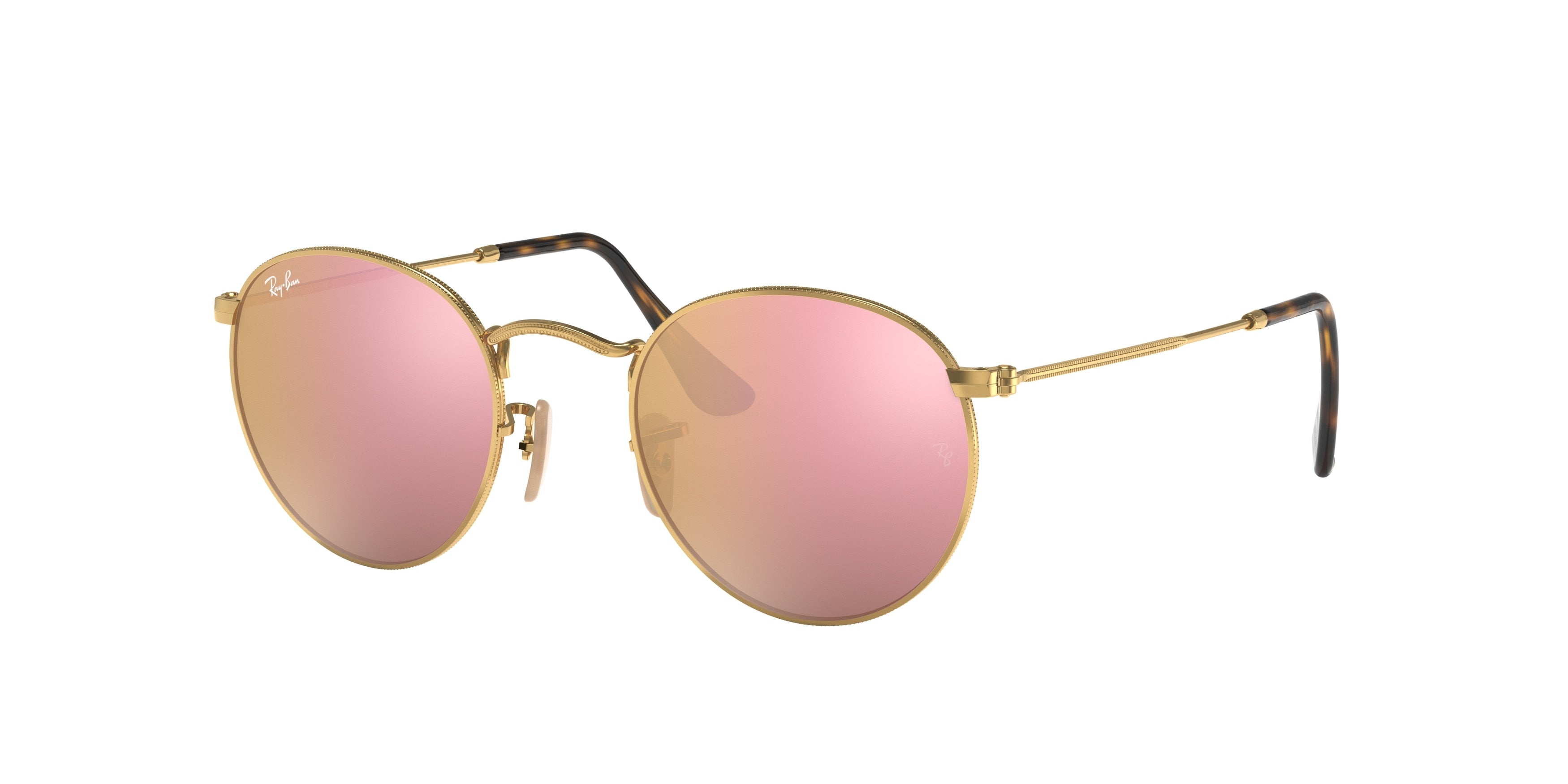 Ray-Ban Sunglasses Round Metal RB3447N 001/Z2 | OpticalH