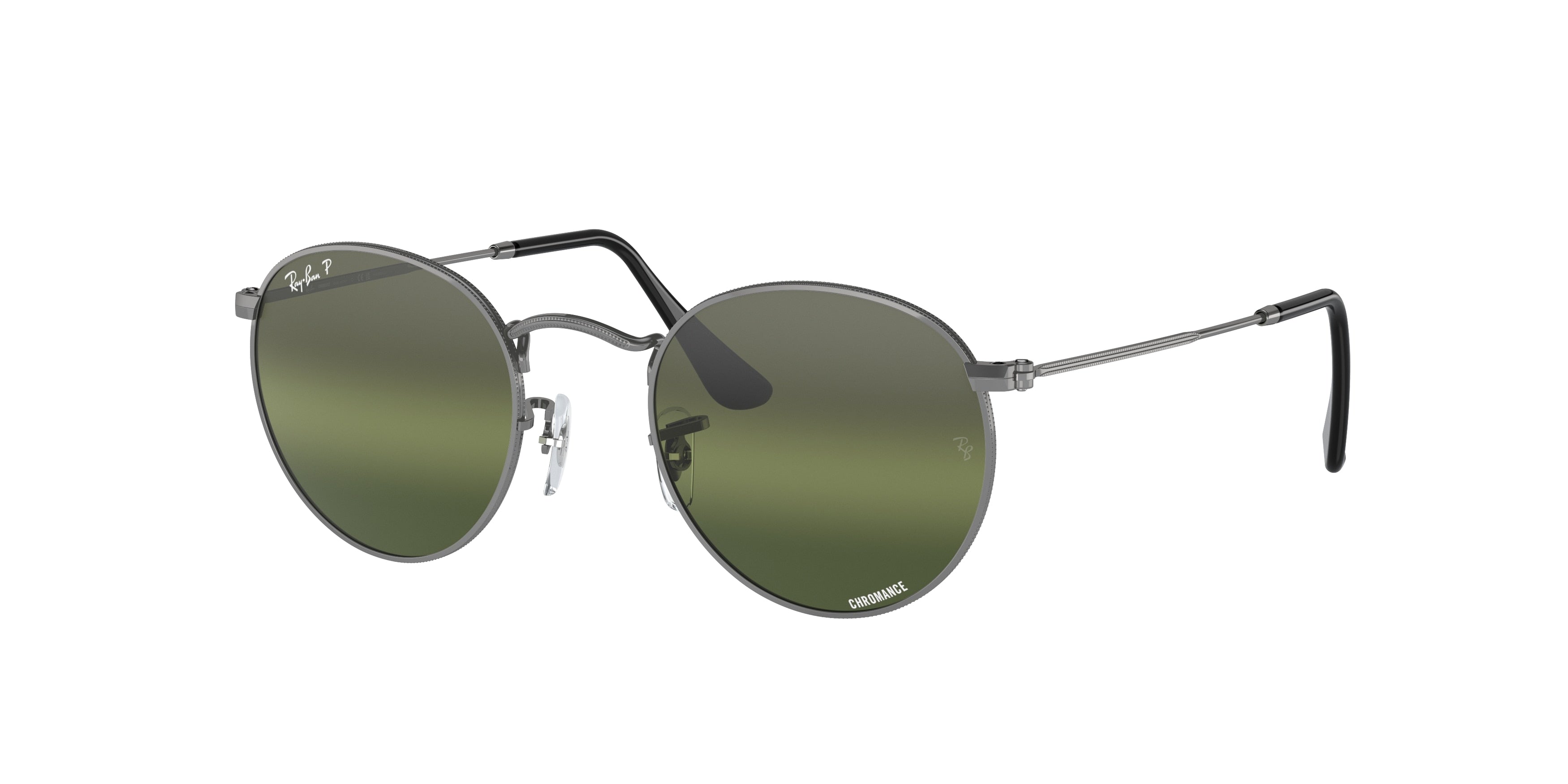 Lunettes de Soleil Ray-Ban ROUND METAL RB3447 004/G4 53 21