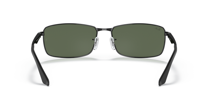 Ray-Ban RB3498 002/71 61 17 太阳镜 经典金属矩形款 — 图片 4
