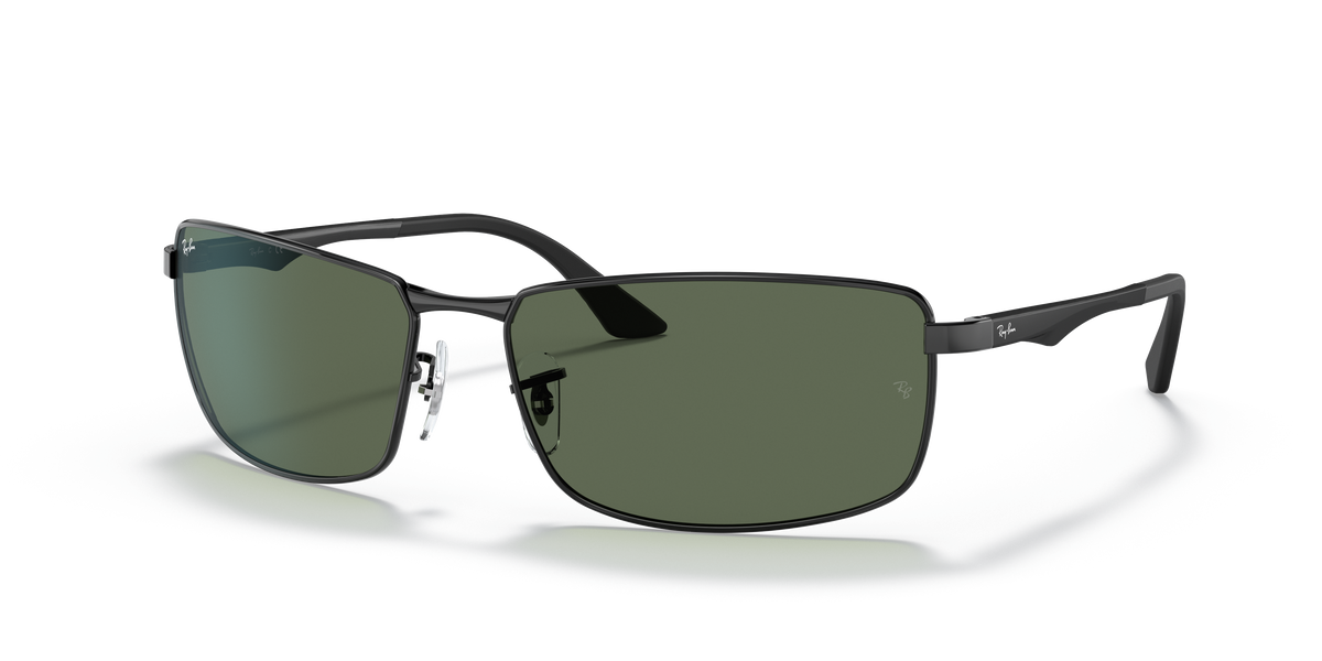 Ray-Ban RB3498 002/71 61 17 太阳镜 经典金属矩形款