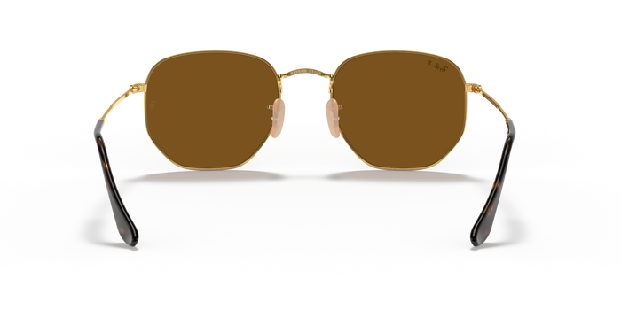 Sunglasses Ray-Ban HEXAGONAL RB3548N 001/57 54 21 — Image 4