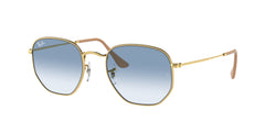Ray-Ban RB3548 001/3F 六边形金属太阳镜 51-21/54-21