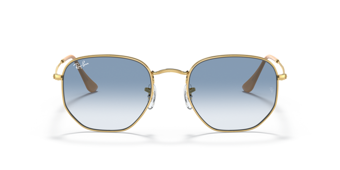 Ray-Ban RB3548 001/3F 六边形金属太阳镜 51-21/54-21 — 图片 2