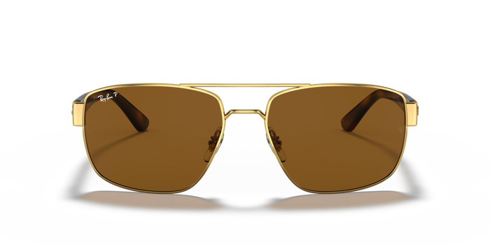 Ray-Ban RB3663 001/57 60 17 太阳镜 | Ray-Ban RB3663 金色金属太阳镜 — 图片 2