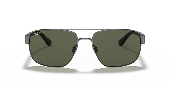 Ray-Ban RB3663 004/58 60 17 太阳镜 Unisex 金属镜架 — 图片 2