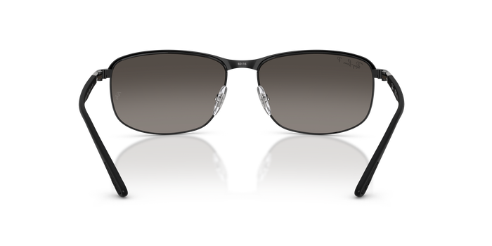 Ray-Ban RB3671CH 186/5J 60 16 太阳镜 时尚金属铬镜 — 图片 4