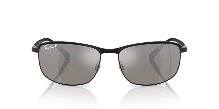 Ray-Ban RB3671CH 186/5J 60 16 太阳镜 时尚金属铬镜 — 图片 2