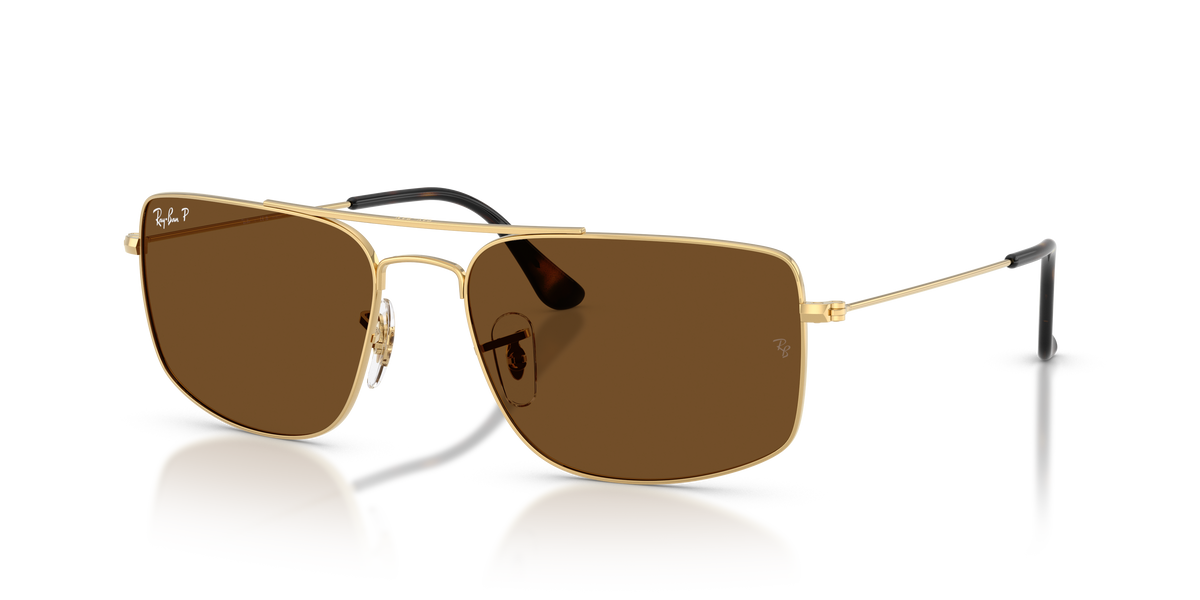 Ray-Ban RB3779 001/57 太阳镜 金属方形 2种尺寸可选