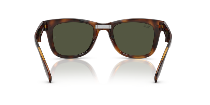 Ray-Ban RB4105 710/31 50 22 折叠Wayfarer太阳镜 — 图片 4