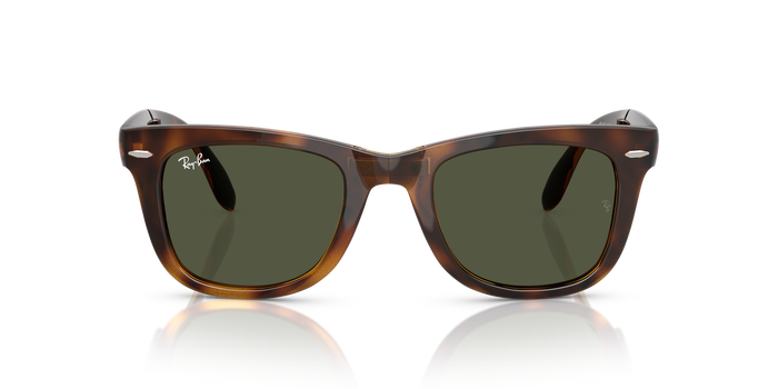 Ray-Ban RB4105 710/31 50 22 折叠Wayfarer太阳镜 — 图片 2
