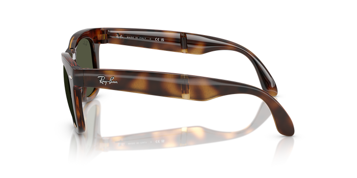 Ray-Ban RB4105 710/31 50 22 折叠Wayfarer太阳镜 — 图片 3