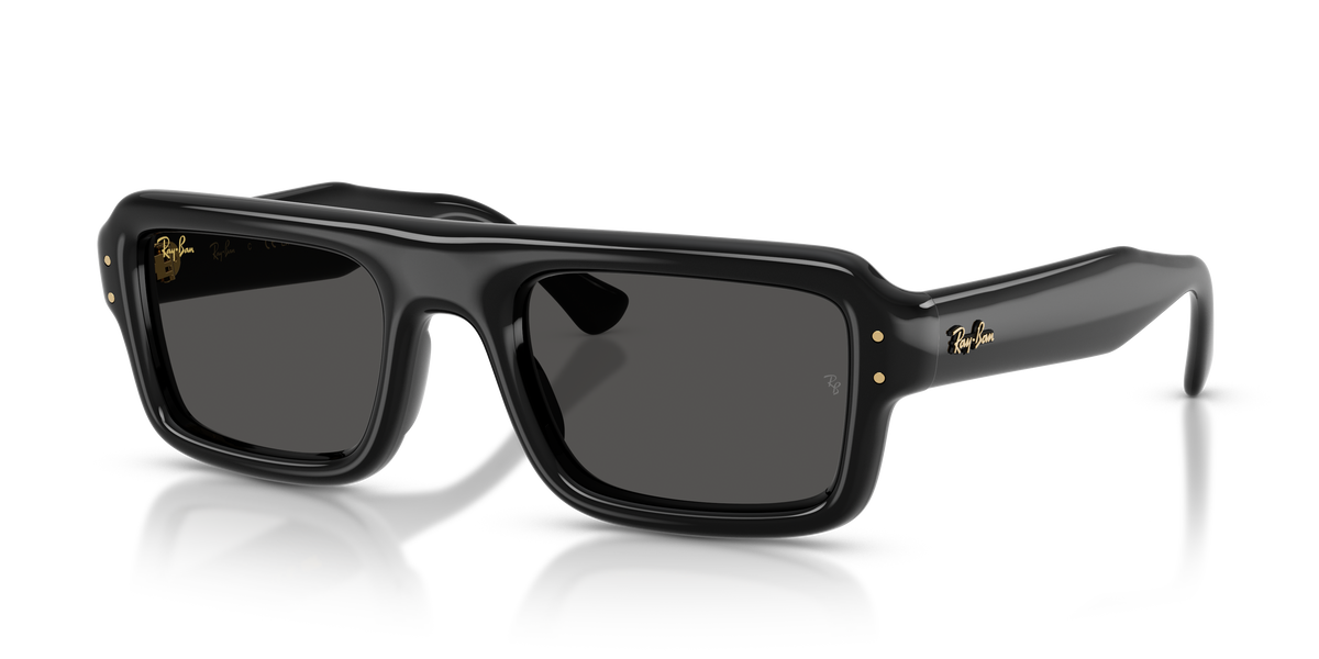 Ray-Ban 太阳镜 RB4954 601/87 黑色醋酸纤维飞行员墨镜