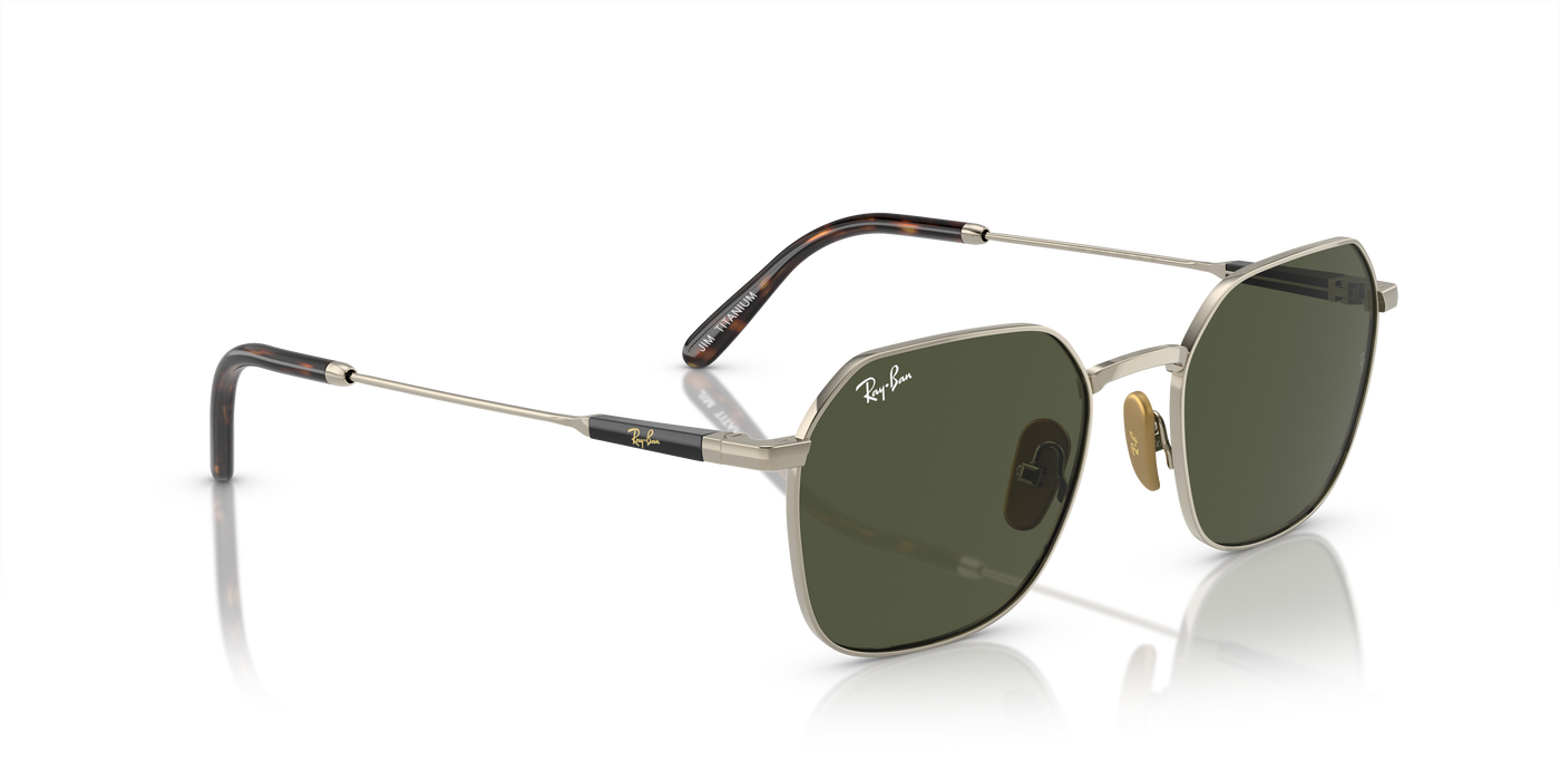 Gafas de Sol Ray-Ban Jim Titanium RB8094 926531 53 20 · vista 4