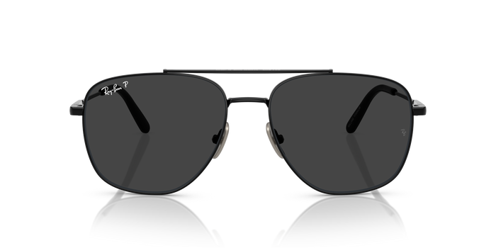 Ray-Ban RB8097 926748 钛金属方形太阳镜 59-17 — 图片 2