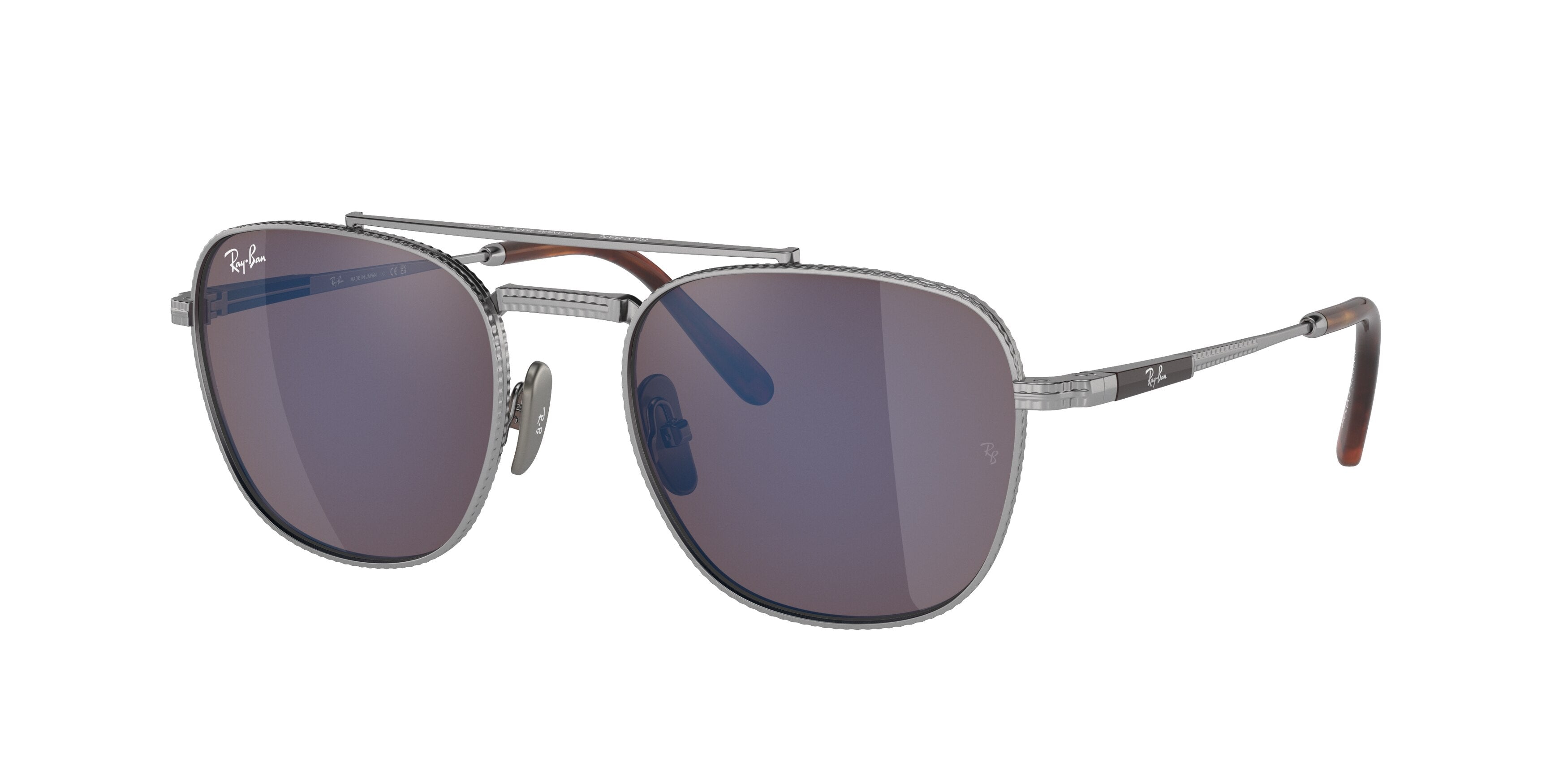 Lunettes de Soleil Ray-Ban FRANK II TITANIUM RB8258 3139O4 51 20