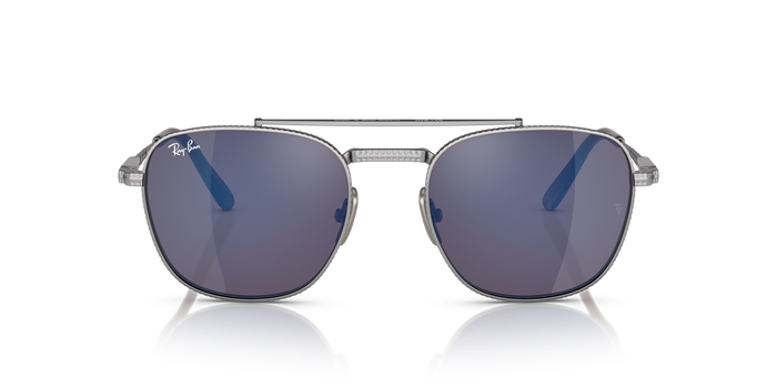 Gafas de Sol Ray-Ban Frank Ii Titanium RB8258 3139O4 51 20 — vista 2