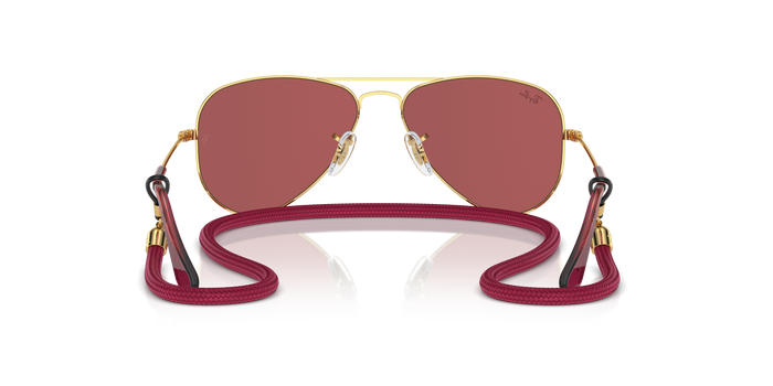 Ray-Ban RJ9506S 223/B5 52 14 儿童飞行员太阳镜 — 图片 4