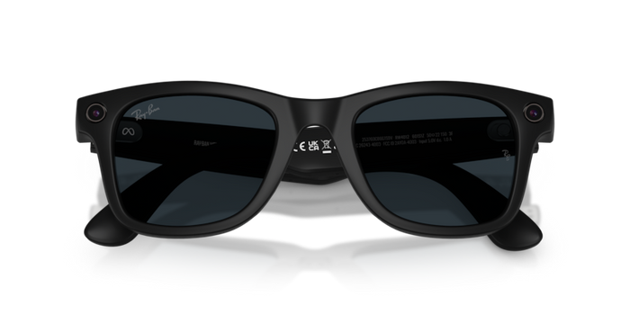 солнцезащитные очки Ray-Ban Meta Wayfarer RB4012 601S1Z 50 22 — vista 3