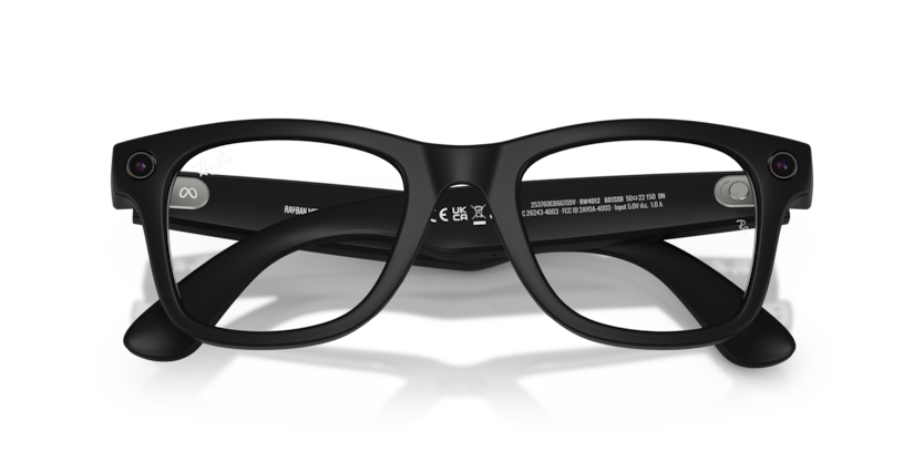 Gafas de Sol Ray-Ban Meta Wayfarer RB4012 601SSB 53 22