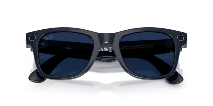 Sunglasses Ray-Ban Meta Wayfarer RB4012 6628MF 53 22 — vista 6