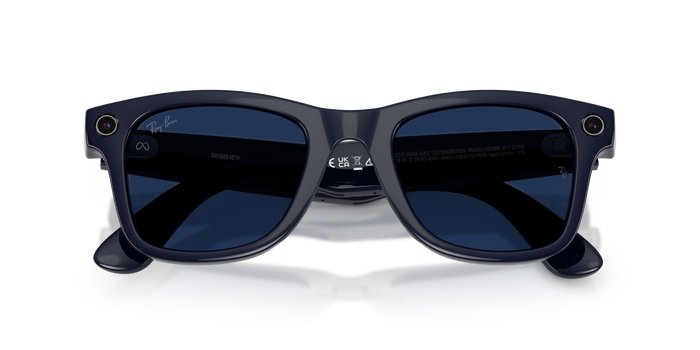 Sunglasses Ray-Ban Meta Wayfarer RB4012 6628MF 53 22 — vista 5