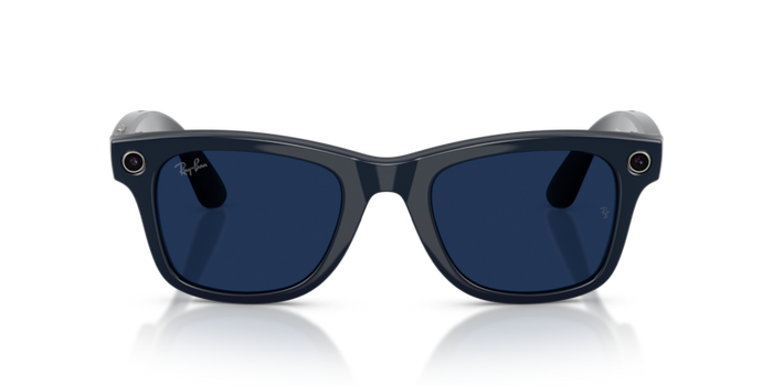 Sunglasses Ray-Ban Meta Wayfarer RB4012 6628MF 53 22 — vista 8