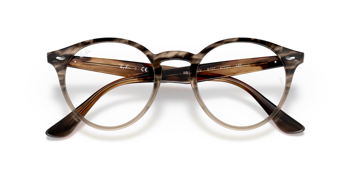 Optical Frames Ray-Ban RX2180V 8107 49 21 — vista 6