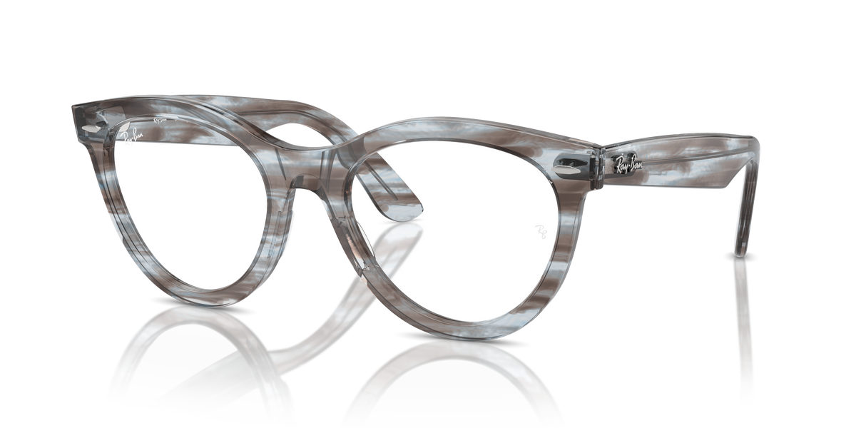 Ray-Ban RX2241V 8361 光学镜架 Wayfarer 圆框醋酸纤维眼镜