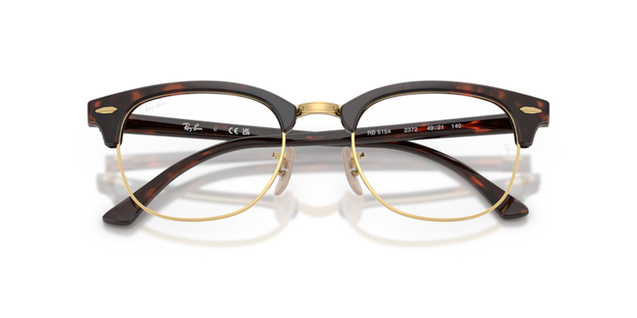 Gafas Graduadas Ray-Ban CLUBMASTER RX5154 2372 49 21 — vista 7