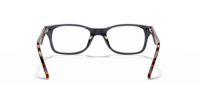 Ray-Ban RX5228 5629 光学镜架 | 渐变灰色方框醋酸纤维眼镜 — 图片 4
