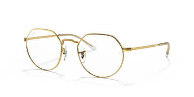Ray-Ban RX6465 3086 49 20 光学镜架 金色金属 渐变镜片