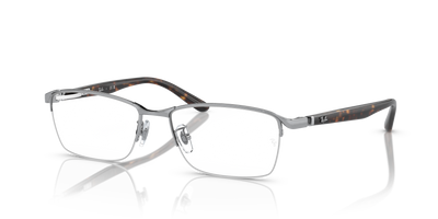Ray-Ban RX6501D 2595 55 17 近视光学镜架 时尚金属矩形