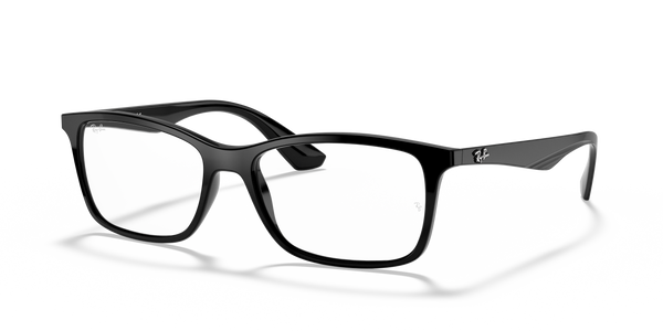 Gafas Graduadas Ray-Ban RX7047 2000 54 17 — vista tres cuartos