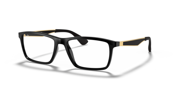 Gafas Graduadas Ray-Ban RX7056 5644 — vista tres cuartos