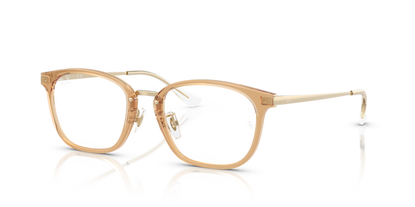 Gafas Graduadas Ray-Ban RX7247D 8473 51 19 — vista tres cuartos