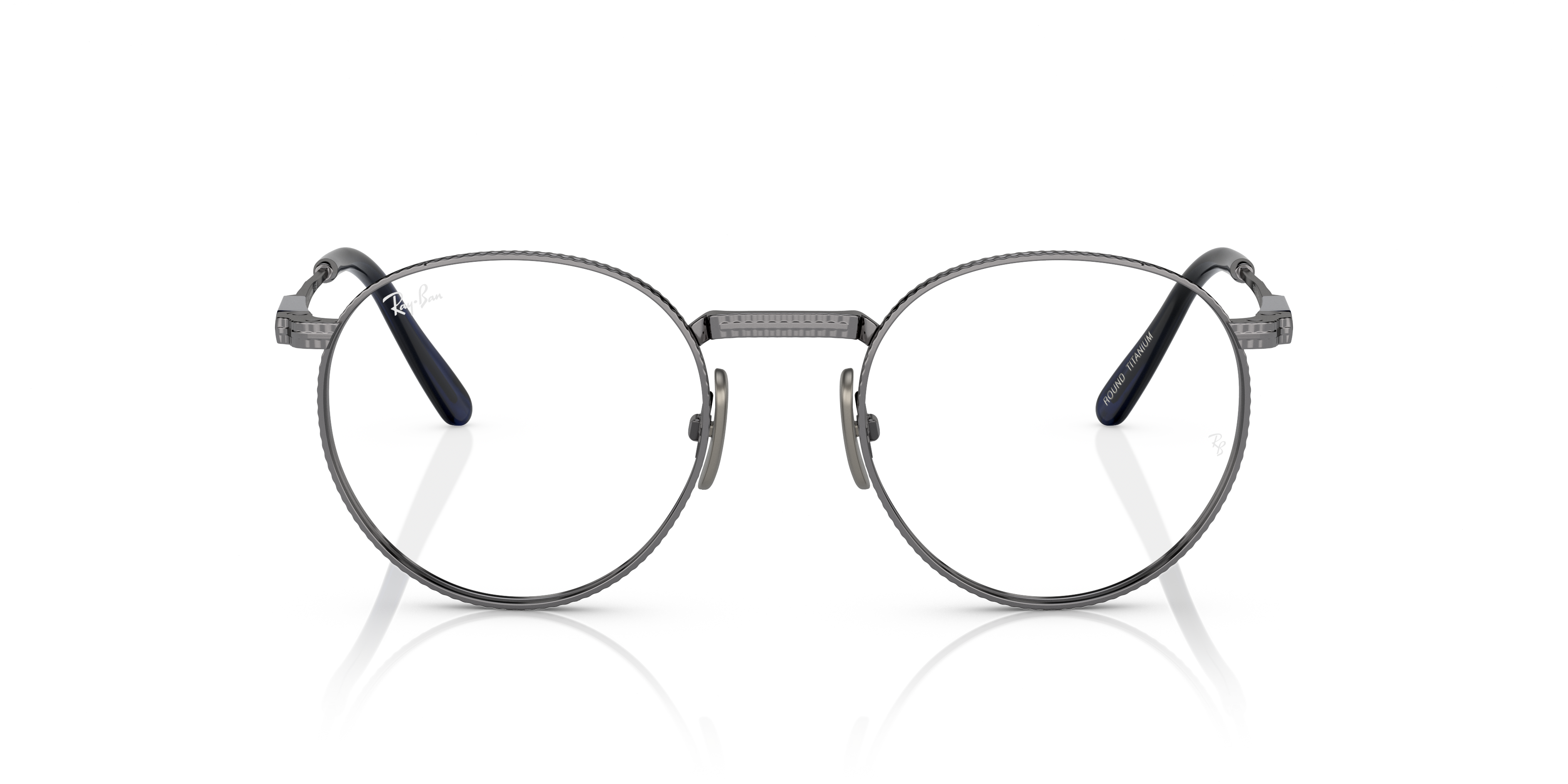 Eyeglasses Ray-Ban Round Titanium RX8237V 1238 50 20