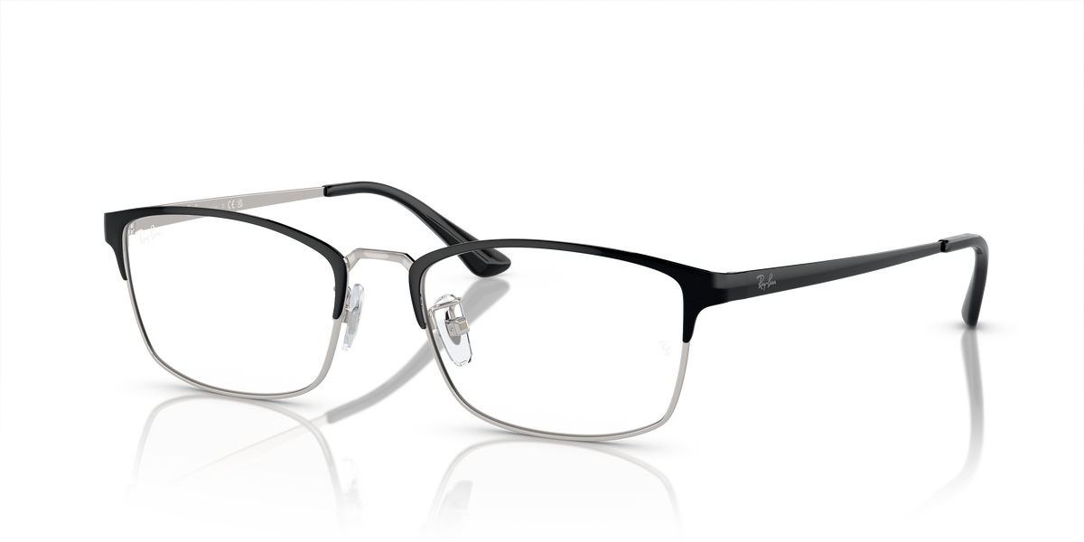 Ray-Ban RX8772D 1235 近视眼镜 钛合金方形