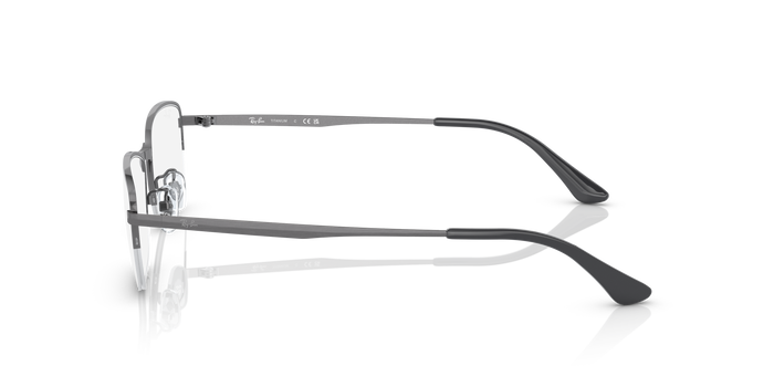 Ray-Ban RX8774D 1047 55 18 光学镜架 钛合金 矩形 — 图片 3