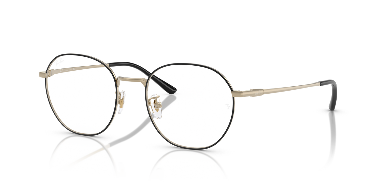 Ray-Ban RX8778D 1250 52 19 钛合金方形光学镜架