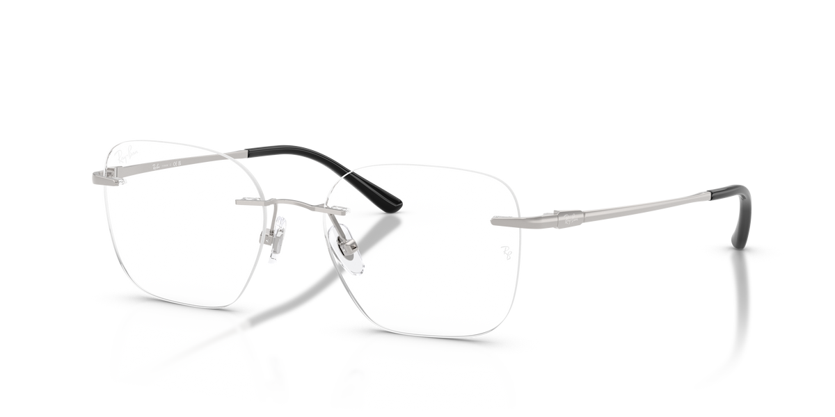 Ray-Ban RX8783D 1002 52 17 光学镜架 钛合金 方形 男女士通用