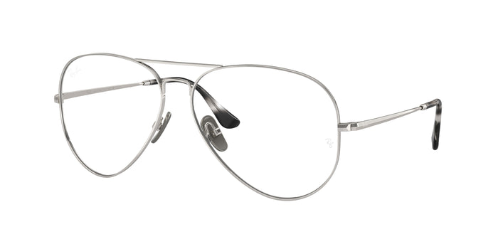 Gafas Graduadas Ray-Ban AVIATOR TITANIUM RX8789 1002 58 14 — vista 2