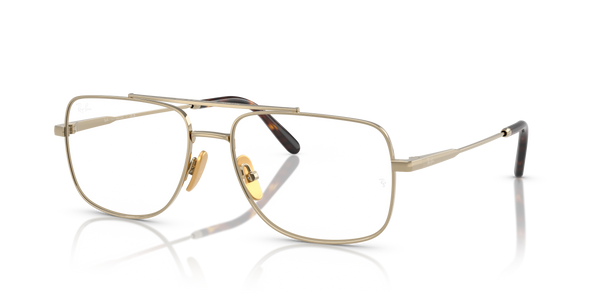 Gafas Graduadas Ray-Ban WILLIAM TITANIUM RX8797 1246 — vista tres cuartos