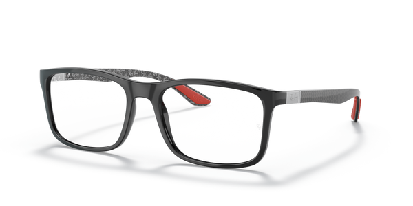 Gafas Graduadas Ray-Ban RX8908 2000 — vista tres cuartos
