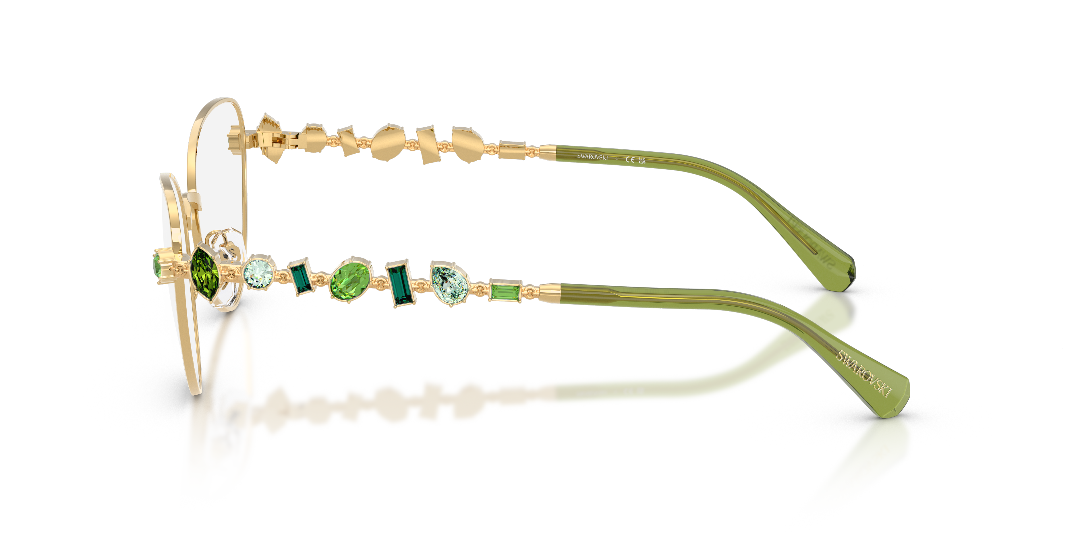 Gafas Graduadas Swarovski Sk1024 SK1024 404G 53 19 · vista 2