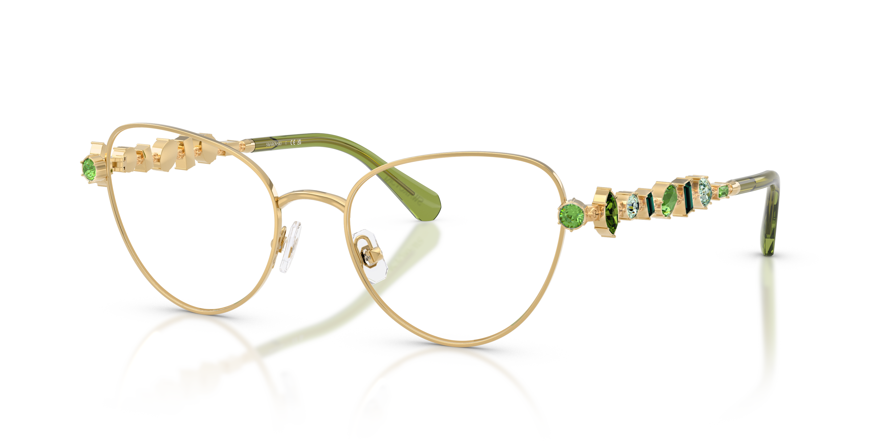 Gafas Graduadas Swarovski Sk1024 SK1024 404G 53 19 · vista 1