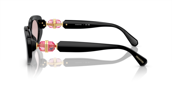 Lunettes de Soleil Swarovski SK6002 1001/5 53 18 — vista 3
