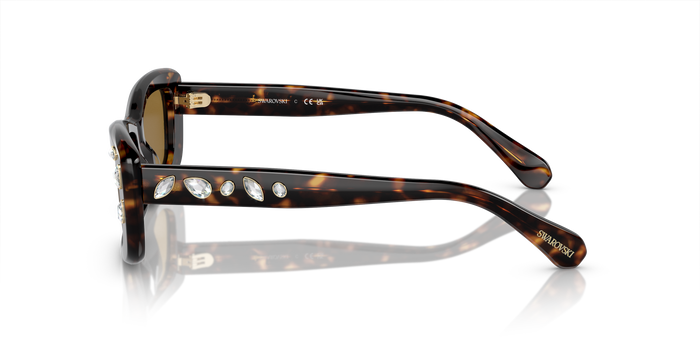 Lunettes de Soleil Swarovski SK6008 100273 54 17 — vista 3