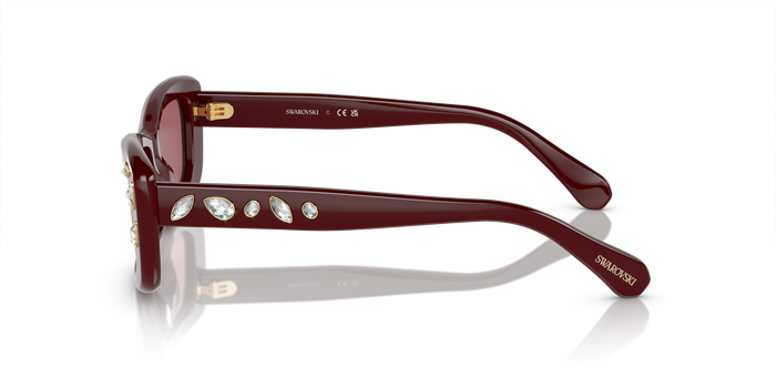 Lunettes de Soleil Swarovski SK6008 100869 54 17 — vista 3
